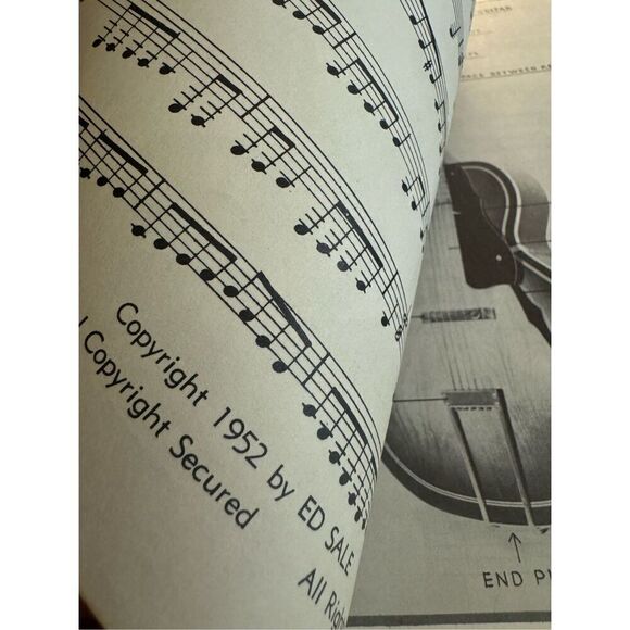 Vintage Deluxe Edition Guitar Self-taught Ed Sale Radio's Wizard of the Strings - Picture 7 of 7